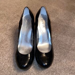 Black guess heels